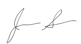 Unallowable signature example
